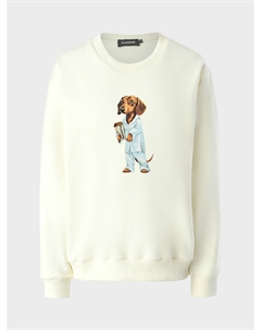 Свитшот с принтом "Такса" Flashin'