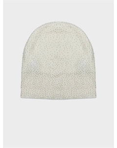 Шапка со стразами, белая Regina