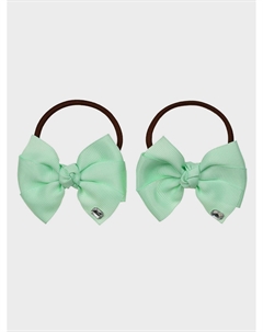 Резинка с мятным бантиком и камнем, 2 шт Tais