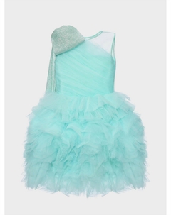 Платье с крупным бантом и стразами Sasha kim