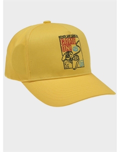 Желтая кепка с вышивкой "Game on" Jan&sofie