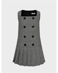 Двубортный сарафан, серый Dolce&gabbana