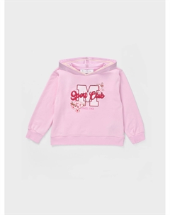 Худи с декором на груди Monnalisa