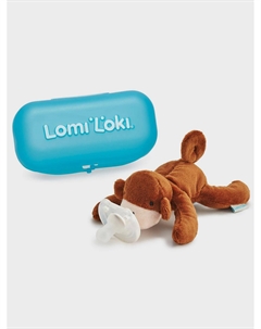 Пустышка с развивающей игрушкой "Обезьянка Густаво" Lomi loki