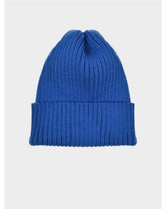 Шапка с отворотом, синяя Jan&sofie