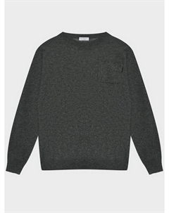 Джемпер из кашемира, темно-серый Brunello cucinelli