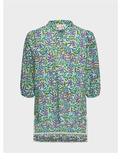 Туника с цветочным принтом Saint barth