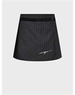 Юбка в полоску с люрексом Msgm