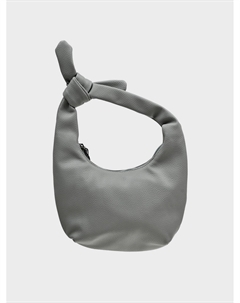 Сумка хобо с завязкой на ручке, серая Molo