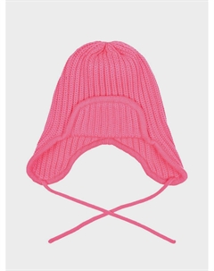 Шапка-ушанка, розовая Jan&sofie