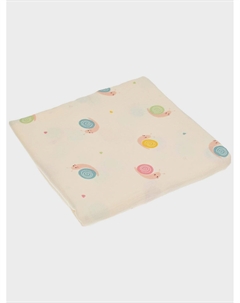 Плед 120x120, пудровый Jan&sofie