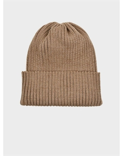 Шапка с отворотом, бежевая Jan&sofie