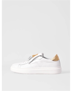 Кеды с кисточками, белые Elisabetta franchi