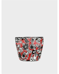 Сумка в форме горшочка с цветочным принтом Marni