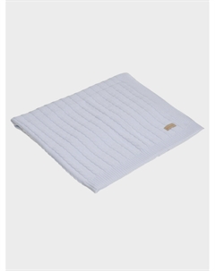 Плед 100х120, хлопок, белый Jan&sofie