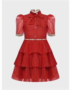 Платье из тюля с рукаами-фонариками Eirene