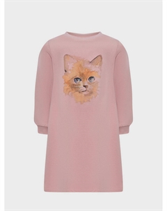 Платье, принт кошка на груди Molo