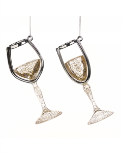 Подвеска "Фужеры для шампанского", 11,5 см, 2 вида Goodwill