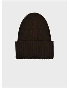 Шапка с отворотом, коричневая Jan&sofie