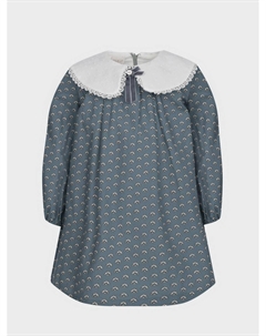 Платье с широким белым воротником Paz rodriguez