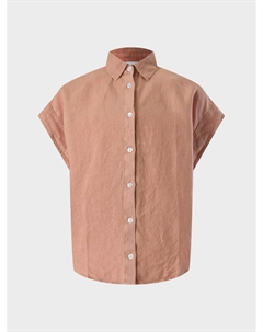 Рубашка льняная с короткими рукавами Aspesi