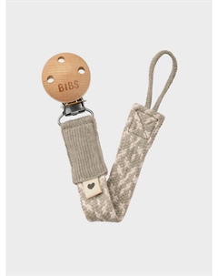 Держатель для пустышки Sand/Ivory Bibs
