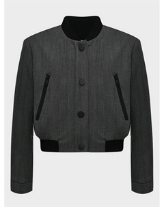 Бомбер в елочку, серый Dan maralex