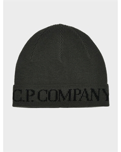 Шапка с лого на подвороте C.p. company