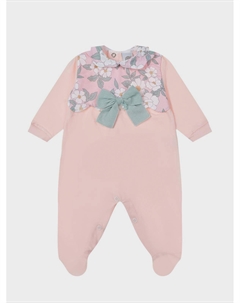 Розовый комбинезон с бантом Marlu