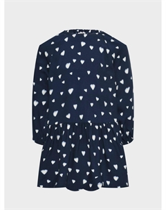 Платье с принтом "сердечки" Il gufo
