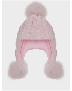 Шапка с тремя помпонами Chobi