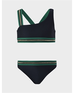 Купальник раздельный, отделка в полоску Molo