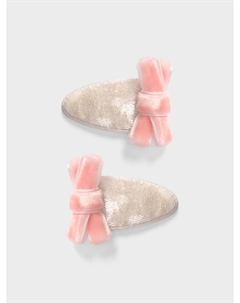 Заколки для волос клик-клак, белые Tais