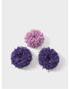 Набор резинок для волос, цвет фиолетовый, 3 шт Tais