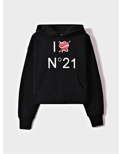 Толстовка с лого на груди No21