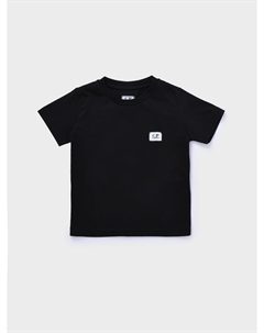 Футболка с лого, черная C.p. company