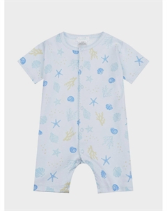 Голубой песочник с морским принтом Lyda baby