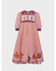 Шифоновое платье с декором "Рождество" Eirene