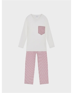 Пижама с брюками в полоску Amiki