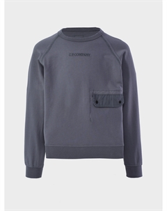 Свитшот с карманом и лого на груди C.p. company