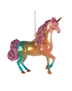 Елочная подвеска Единорог, мультиколор, 12 см Goodwill