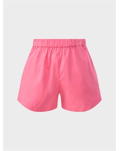 Шорты с поясом на резинке, розовые Douuod