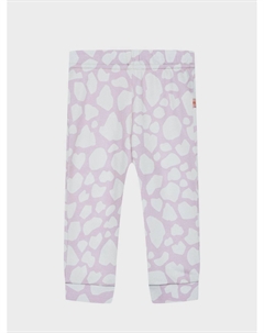 Брюки с принтом белых пятен, розовый Tony tots