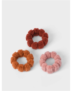 Набор резинок для волос, цвет коричневый, 3 шт Tais