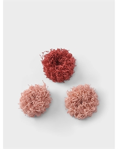 Набор резинок для волос, цвет бежевый, 3 шт Tais