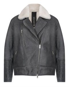 Куртка-косуха из овчины Blancha