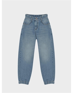 Джинсы бананы, синие Brunello cucinelli