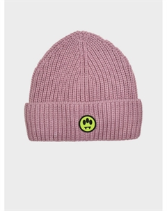 Шапка с неоновым логотипом, розовая Barrow