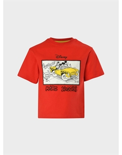 Футболка с принтом Marc jacobs