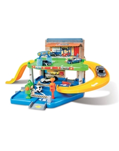 Игрушка Парковка 1:43 Collezione Auto Service Playset + 1 машинка Bburago